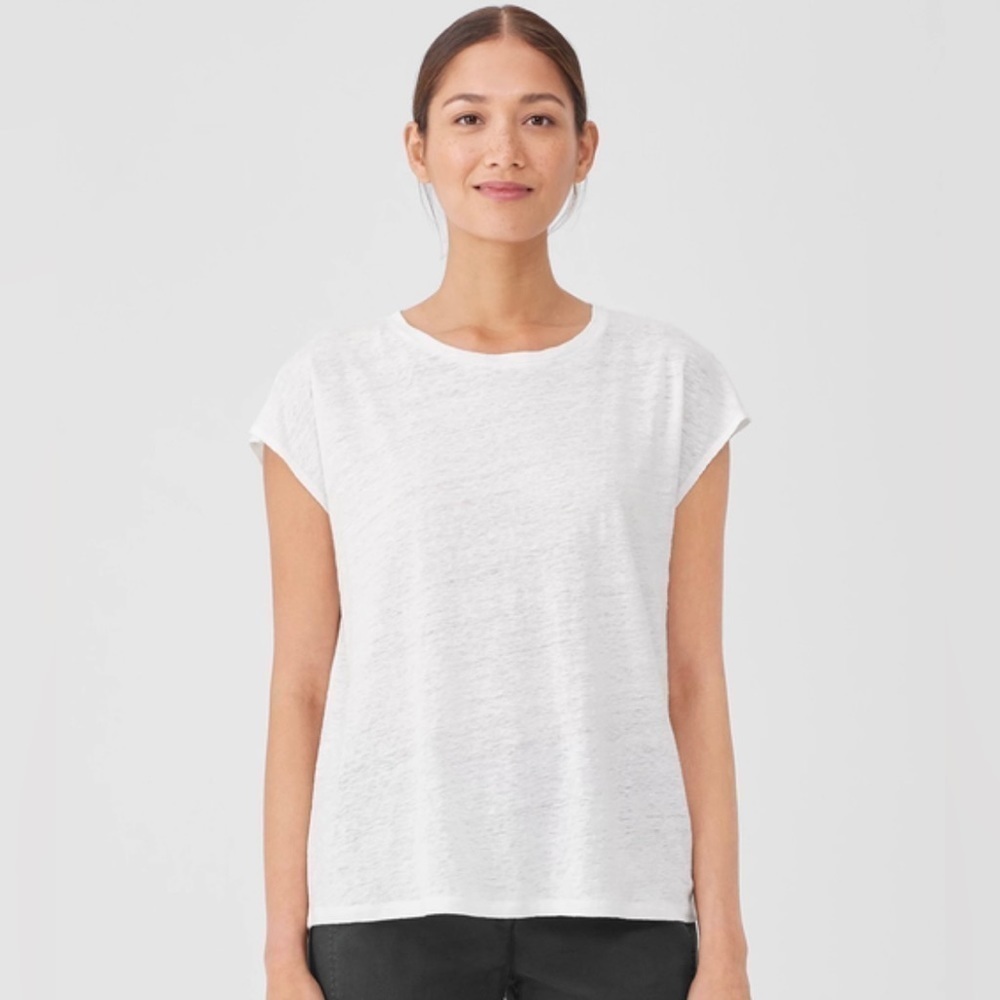 Mango Suits White Tee